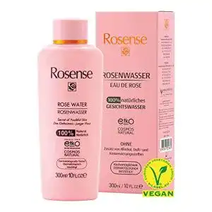 Rosenwasser Rosense 100% natürlich vegan, 1er Pack (1 x 300 ml)