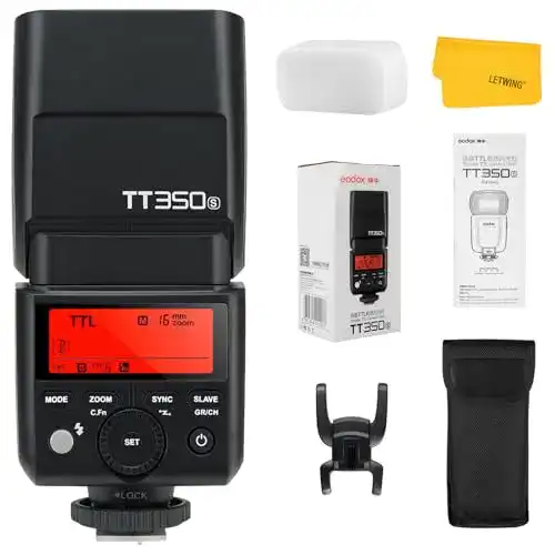 Godox-Blitz GODOX TT350S TTL 2.4G HSS 1 / 8000s GN36 Kamera Flash