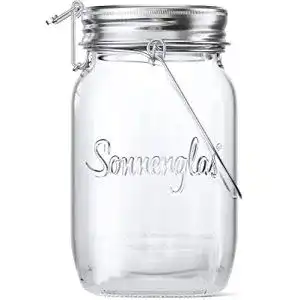 Solarleuchten SONNENGLAS Classic 1000ml im Einmachglas