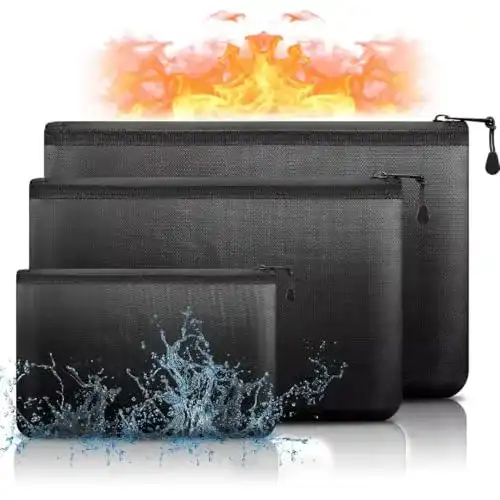 Feuerfeste Geldtasche Tiskgg Feuerfeste Dokumententasche