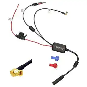 DAB-Antennenverstärker Audioproject A391 Splitter SMB auf DIN