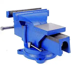 Schraubstock 125 mm uyoyous Schraubstock Drehbar mit Amboss