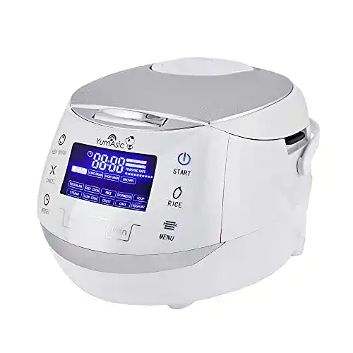 Digitaler Reiskocher Yum Asia Sakura mit Keramikschale