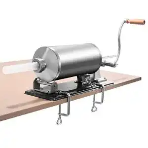 Wurstfüller COSTWAY 3,6L / 4,8L manuell, Edelstahl, 4 Füllrohre