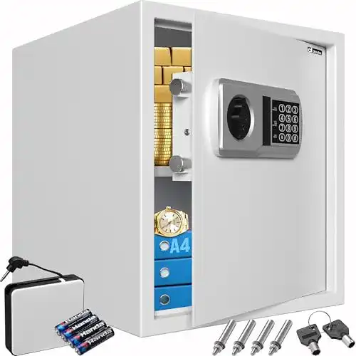 Tresor Deuba Elektronisch 35x40x40cm Zahlenschloss Doppelbolzen