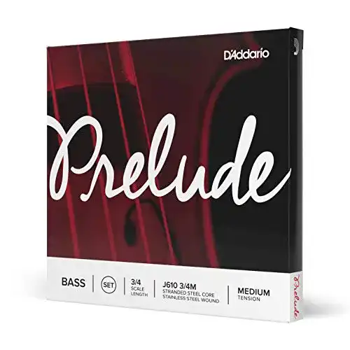 Kontrabass-Saiten D’Addario J610-3/4M Stainless Steel Prelude