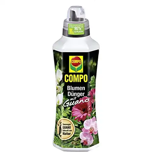 Flüssigdünger Compo Blumendünger mit Guano, 1 L
