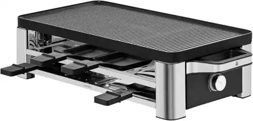 Raclette WMF LONO, Grill für 8 Personen, mit Pfännchen