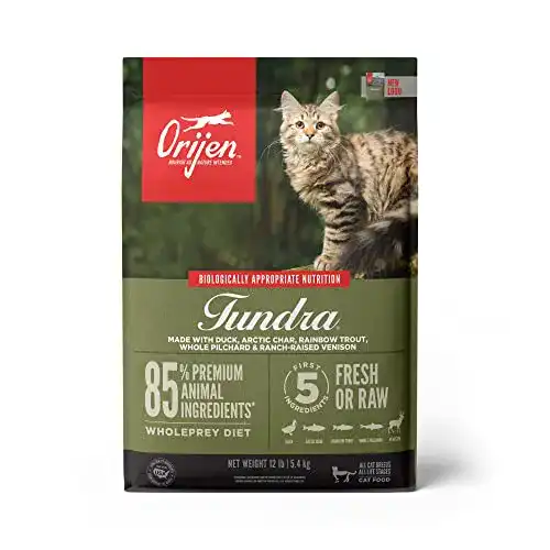 Orijen-Katzenfutter Orijen Tundra Katzenfutter 5,4 kg getreidefrei