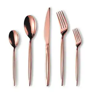 Besteckset Berglander Black Silverware Servierset 10-teilig