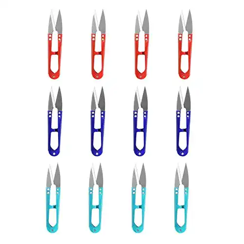 Fadenschere Hilitand 12pcs Nähschere 4.3inch Nähen Schere