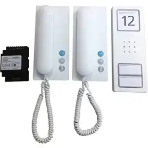 Türsprechanlage 2-Familienhaus Siedle kompakten Audio Set CA 812