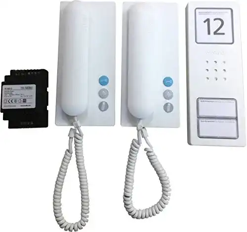 Türsprechanlage 2-Familienhaus Siedle kompakten Audio Set CA 812