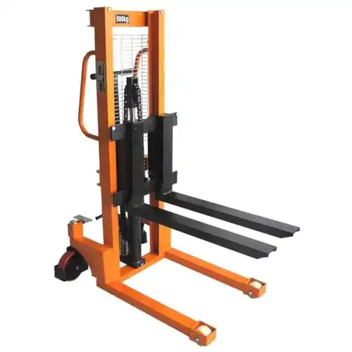 Hochhubwagen qteck B-Ware 920 mm Gabel 500 kg 1150 mm
