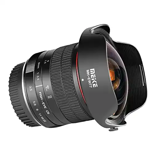 Fisheye-Objektiv Meike Optics MK 8mm f3.5 Ultra-Weitwinkel