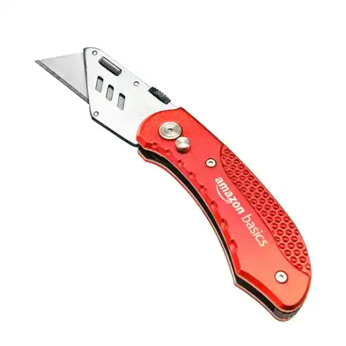 Teppichmesser Amazon Basics Universalmesser, Klappmesser