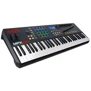 Midi-Keyboard AKAI Pro fessional MPK261 – 61 Tasten semi