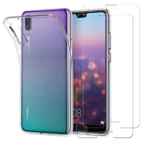 Huawei-P20-Hülle iLiebe Huawei P20 Hülle + Schutzfolie