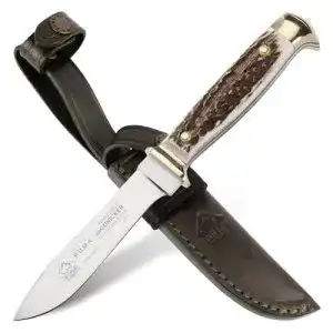 Puma-Jagdmesser PUMA Jagdnicker, Stahl 440 C, Hirschhorn