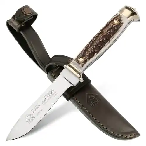 Puma-Jagdmesser PUMA Jagdnicker, Stahl 440 C, Hirschhorn