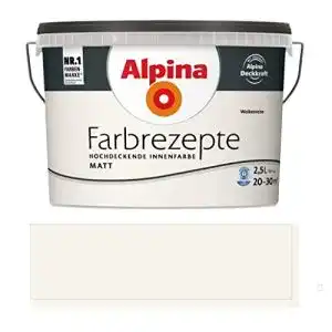 Alpina-Farbe Alpina Farbrezepte, 2,5l, Wolkenreise, für Innen, matt