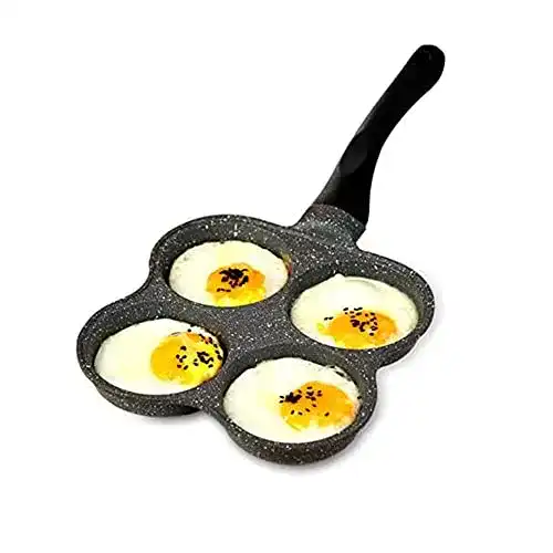 Spiegelei-Pfanne Hapivida Pfannkuchenpfanne mit Griff