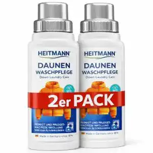 Daunenwaschmittel HEITMANN Daunen Wäsche, 250ml, 2er Pack