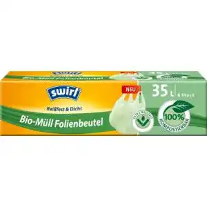 Kompostierbare Müllbeutel Swirl Bio-Müll-Folienbeute, 35 Liter