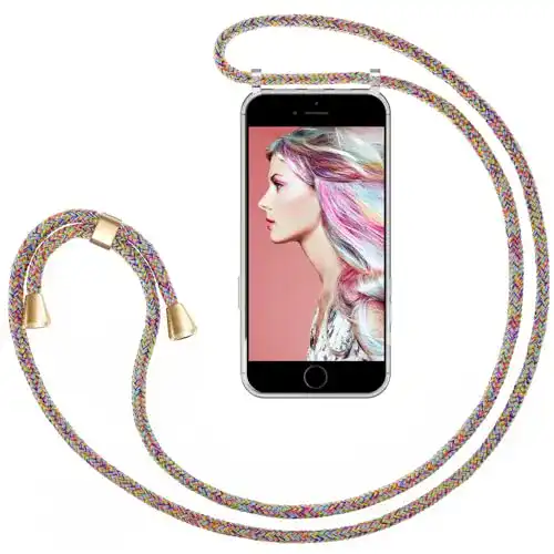 Handykette ZhinkArts kompatibel mit Apple iPhone 7/8 / iPhone SE