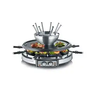 Raclette-Fondue-Set SEVERIN RG 2348, inkl. Fondue-Topf