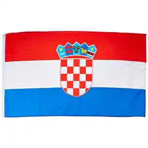 Kroatien-Flagge Flaggenking Kroatien Flagge/Fahne, mehrfarbig