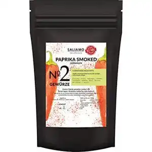 Geräuchertes Paprikapulver Saliamo 250g SMOKED Paprika süß