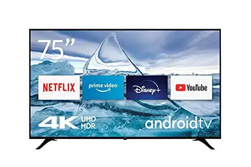 Die beste Fernseher bis 1000 Euro Nokia Smart TV 7500A, 75 Zoll Android 2026 Test Bestseller Fernseher bis 1000 Euro Nokia Smart TV 7500A, 75 Zoll Android