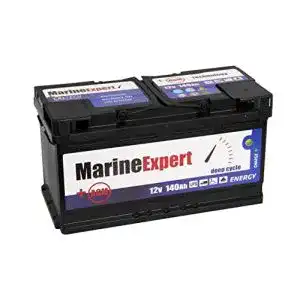 AGM-Batterie 140Ah MarineExpert Bootbatterie 140Ah AGM Boot