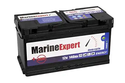 AGM-Batterie 140Ah MarineExpert Bootbatterie 140Ah AGM Boot