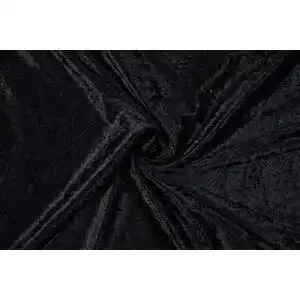 Pannesamt Stofftreff Santi Stoff Meterware, 0,5 Meter, 147 cm Breit