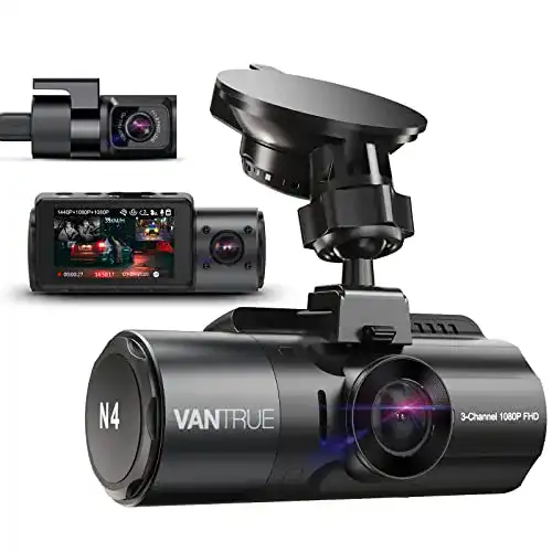 Dashcam VANTRUE N4 3 Lens Dashcam