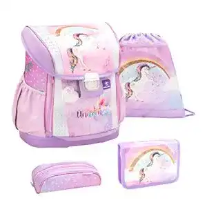 Belmil-Schulranzen Belmil Ergonomischer Schulranzen Set 4-teilig