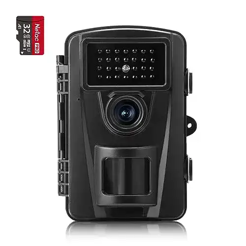 Zeitraffer-Kamera COOLIFE 16MP 1080P HD Wildkamera Fotofalle