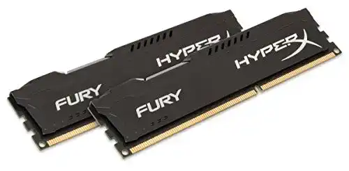 HyperX-RAM HyperX HX318C10FBK2/16 Fury Schwarz, DDR3