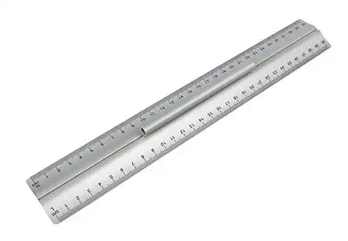 Lineal Wedo 525235 aus Aluminium 30 cm mit Griff