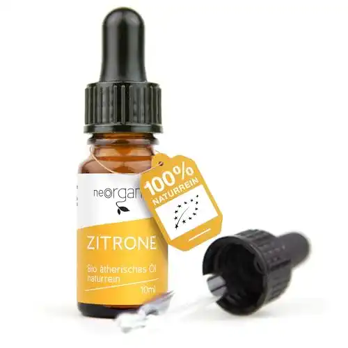 Zitronenöl NeoOrganic Bio- (Citrus Limon) 100% naturreine 10ml