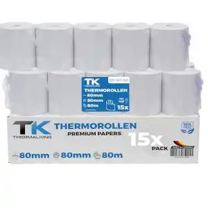 Thermopapier TK THERMALKING 15 Stk. Premium Thermorollen
