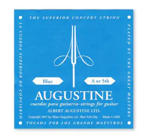 Gitarrensaiten Augustine 650435 Blue Label Saiten für Klassik Gitarre