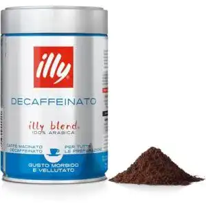 Espresso Illy Kaffeepulver Decaf / gemahlen ohne Koffein, 250g
