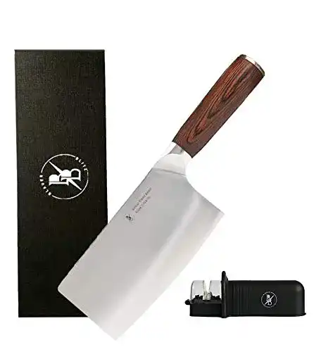 Chinesisches Kochmesser Blauer Blitz BlauerBlitz® 18cm Klinge