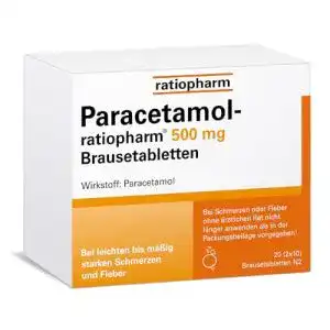 Paracetamol Ratiopharm 500 mg Brausetabletten
