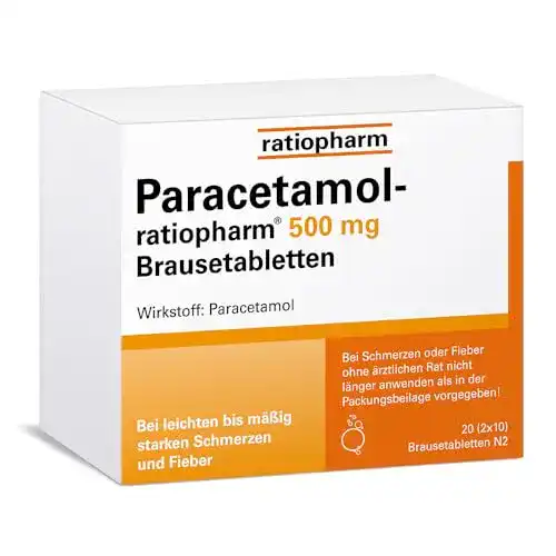 Paracetamol Ratiopharm 500 mg Brausetabletten