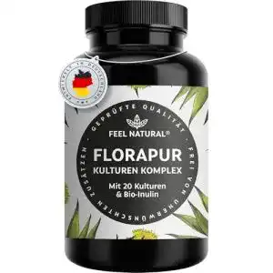 Probiotika Feel Natural Florapur Kulturen Komplex, 180 Kapseln