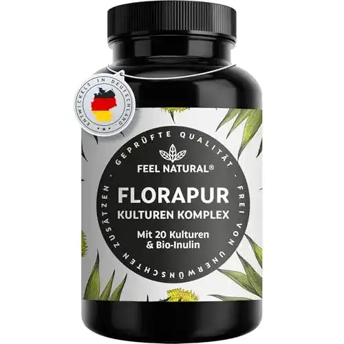 Probiotika Feel Natural Florapur Kulturen Komplex, 180 Kapseln